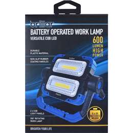 Brillar LED Work Lamp Light Panels 600Lm 2 pack
