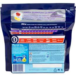 Finish Quantum Ultimate Dishwashing Tablets Lemon