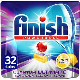 Finish Quantum Ultimate Dishwashing Tablets Lemon