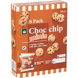 Woolworths Choc Chip Cookies Minis