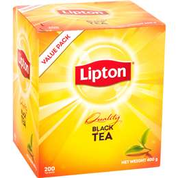 Lipton Quality Black Tea Bags 200 pack