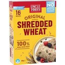 Uncle Tobys Original Shredded Wheat Biscuits product image