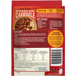 Mccormick Slow Cooker Beef & Red Wine Casserole Recipe Base