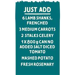Mccormick Slow Cooker Garlic & Herb Lamb Shanks Recipe Base