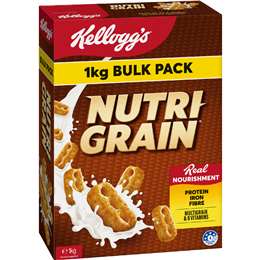 Kellogg's Nutri Grain Protein Breakfast Cereal Bulk Pack