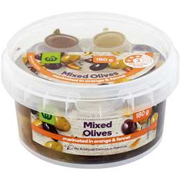Woolworths Mixed Gourmet Olives 