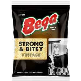 Bega Strong & Bitey Grated Cheese