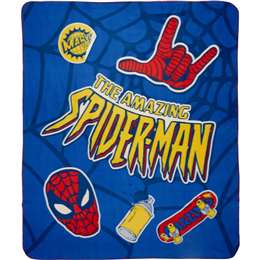 Spiderman Kids Throw Blanket Polar Fleece each