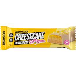 Muscle Nation Protein Bar Cheesecake Zesty Lemon 50g