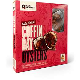Blue Harvest Coffin Bay Pacific Oysters Kilpatrick 6 pack