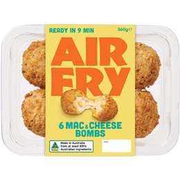 Air Fry Mac & Cheese Bombs