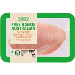 Macro RSPCA Approved Chicken Breast Free Range Single