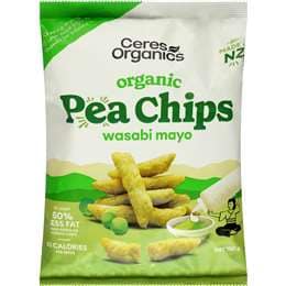 Ceres Organics Pea Chips Wasabi Mayo