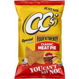 CC's Four'n Twenty Corn Ships Classic Meat Pie 175g