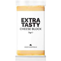 White Label Extra Tasty Cheese Block
