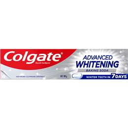 Colgate Advanced Whitening Toothpaste With Baking Soda 180g