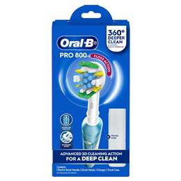 Oral-B Pro 800 Electric Toothbrush Floss Action Set each