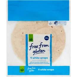 Woolworths Free From Gluten White Wraps