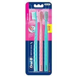 Oral-B Sensitivex Toothbrushes Ultra Soft 3 pack