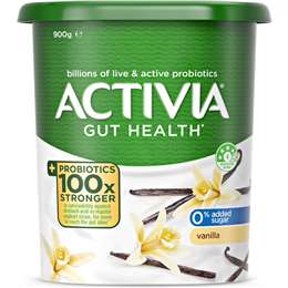 Activia Probiotic Yoghurt Vanilla 900g