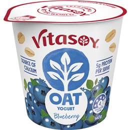 Vitasoy Oat Yoghurt Blueberry 140g