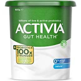 Activia Probiotic Yoghurt Natural 900g