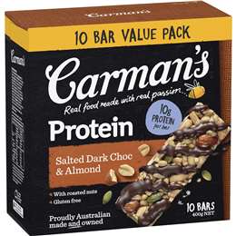 Carman's Protein DarkChocAlmond 10 Pack