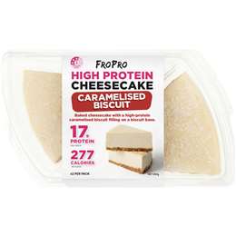 Fropro High Protein Cheesecake Caramalised Biscuit 250g