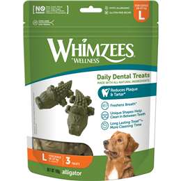 Whimzees Wellness Daily Dental Treats Large 3 pack