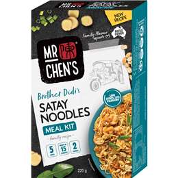 Mr Chen's Satay Noodles Meal Kit 220g
