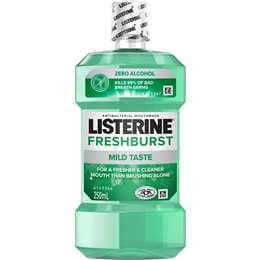 Listerine Zero Alcohol Mouthwash Fresh Burst