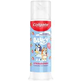 Colgate Kids Bluey Toothpaste Pump Strawberry Flavour