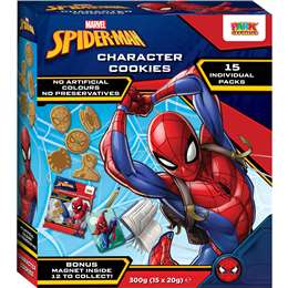 Park Avenue Character Cookies Marvel Spider Man