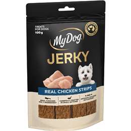 My Dog Jerky Real Chicken Strips Dog Treats 100g