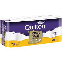 Quilton Gold King Size 4 Ply Toilet Paper