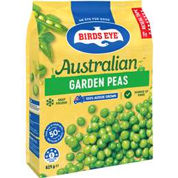 Birds Eye Australian Grown Garden Peas 825g