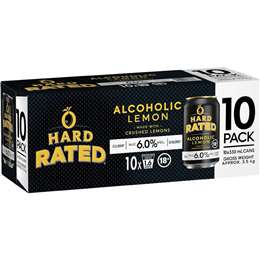 Hard Rated Lemon 6% Cans