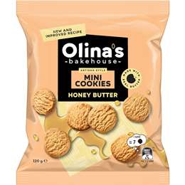Olina's Bakehouse Mini Cookies Honey Butter 120g