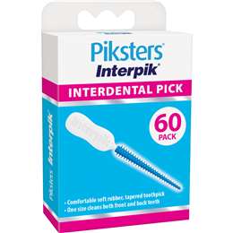 Piksters Interpik Interdental Picks 60 pack