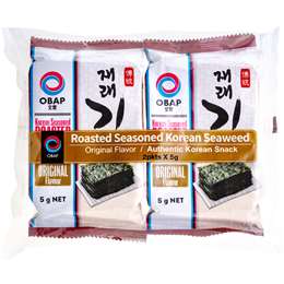 Obap Roasted Seasoned Korean Seaweed