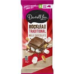 Darrell Lea Rocklea Road Traditional Milk Chocolate Block 170g