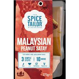 The Spice Tailor Malaysian Peanut Satay Sauce 275g