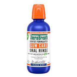 TheraBreath Gum Care Oral Rinse Clean Mint 473L