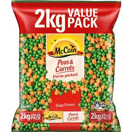 McCain Peas & Carrots Snap Frozen