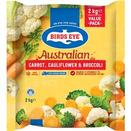 Birds Eye Australian Grown Carrot Broccoli & Cauliflower
