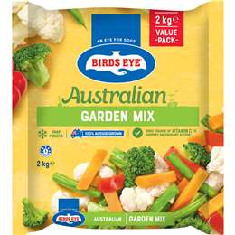 Birds Eye Australian Garden Mix Broccoli Carrots Green Beans Capsicum
