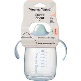 Tommee Tippee Starter Spout Infant Cup 4M+ Assorted each