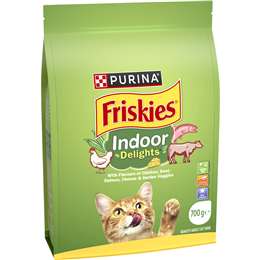 Friskies Dry Cat Food Indoor Delights