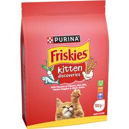 Friskies Dry Cat Food Kitten Discoveries