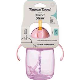 Tommee Tippee Trainer Straw Infant Cup 6M+ Assorted each